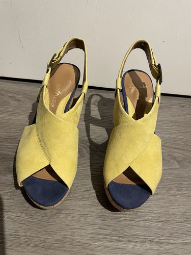 Ladies cross strap - strap, mustard