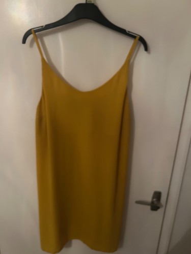 Mustard strappy mini summer