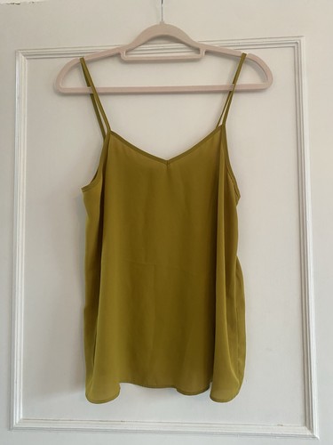 Topshop mustard yellow strappy