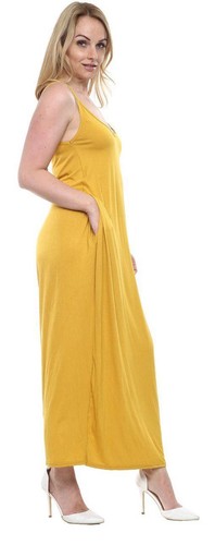 Women sleeveless strappy - women, long