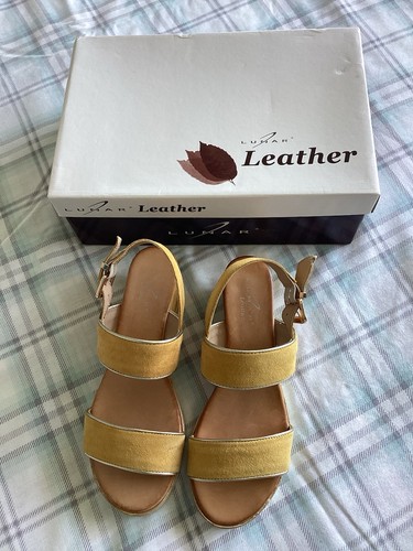 Lunar leather mustard yellow - lunar,