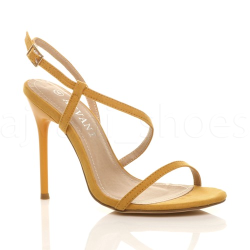 Womens ladies high heel barely - high,