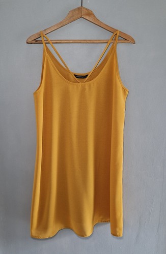 Shein mustard yellow strappy - shein,