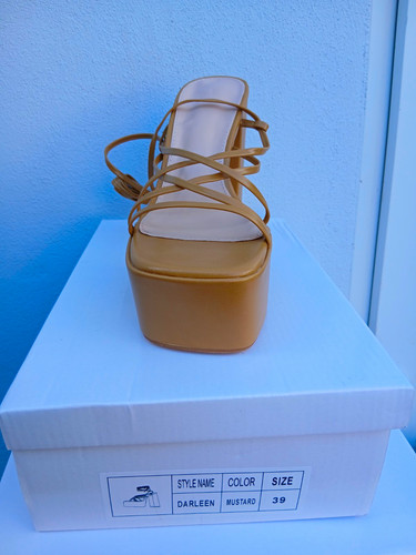 Women mustard platform - women’s,