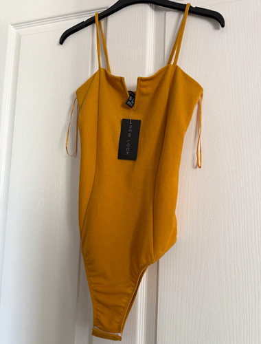 New look mustard strappy - new,