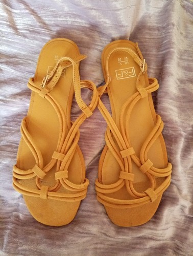 Mustard yellow strappy - f&f,