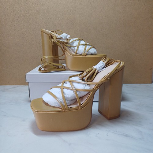 Women mustard strappy - mustard, lace