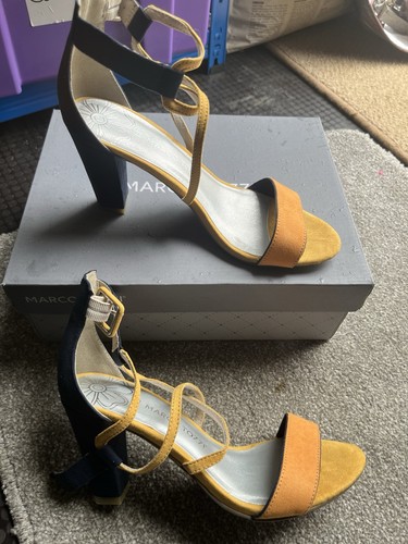 Marco tozzi mustard navy - -,